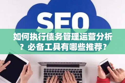 如何执行债务管理运营分析?必备工具有哪些推荐? 如何执行债务管理运营分析?必备工具有哪些推荐?